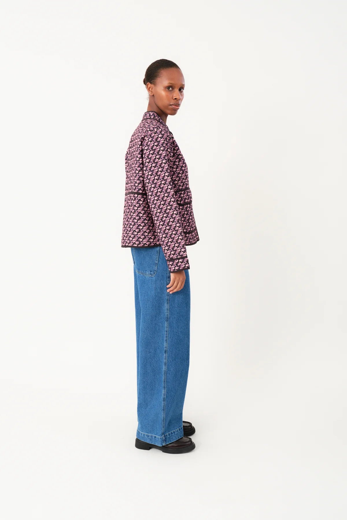SIMON JACKET - FLOWER PRINT