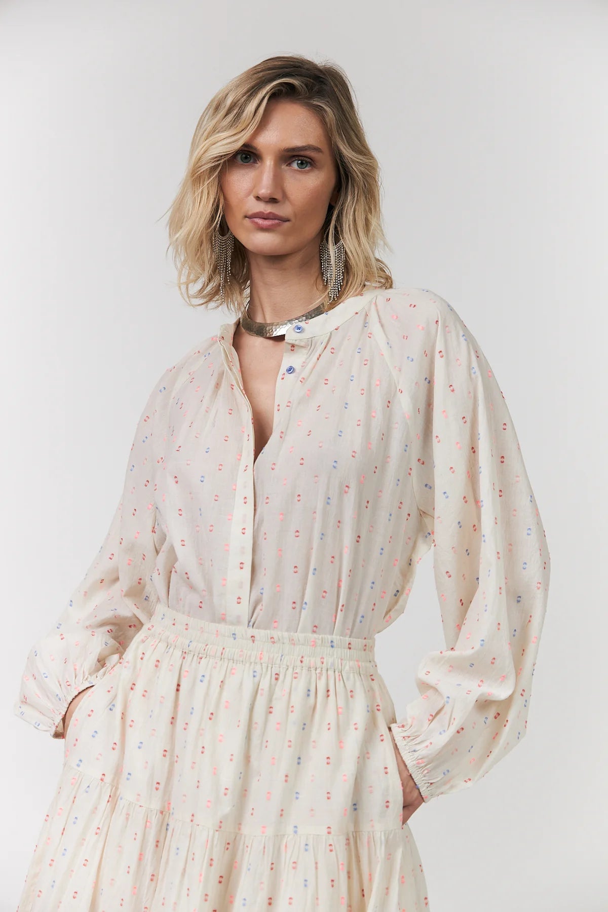 HAILEY SHIRT - CREME