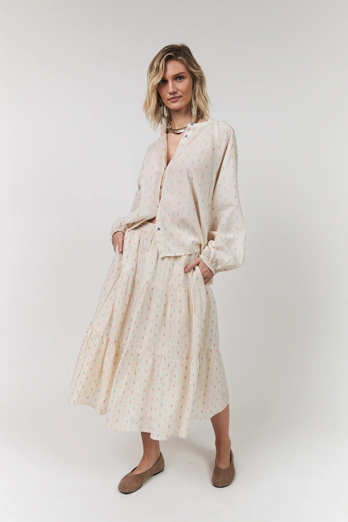 HAILEY SHIRT - CREME