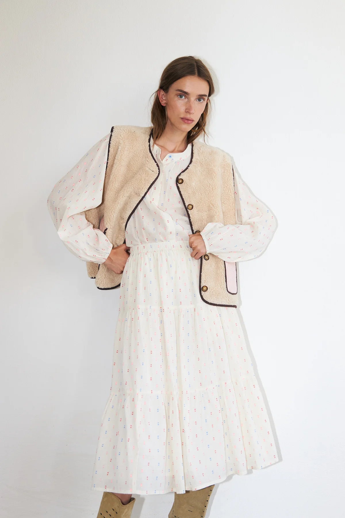 HAILEY SHIRT - CREME
