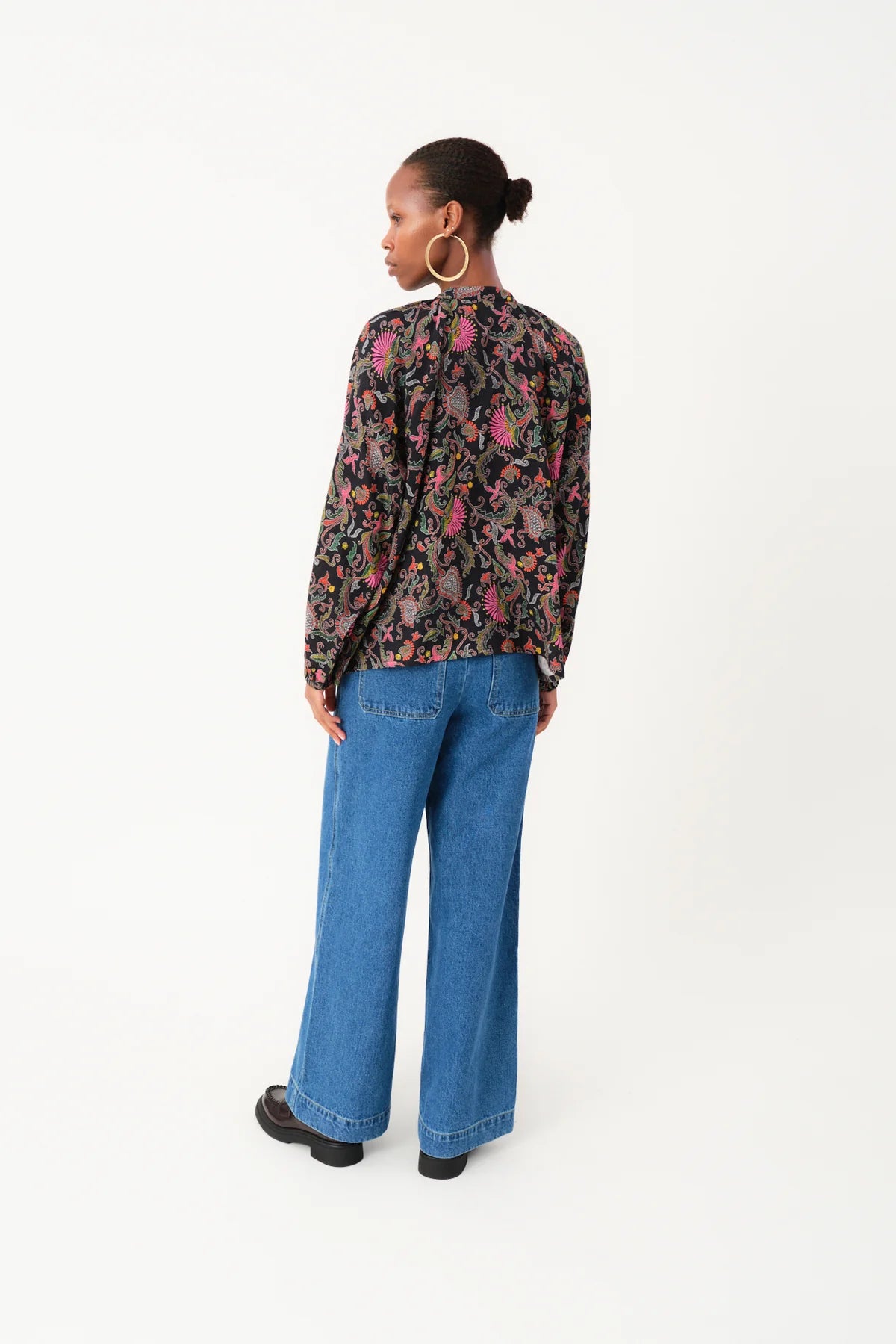 HAILEY SHIRT - FLOWER PRINT