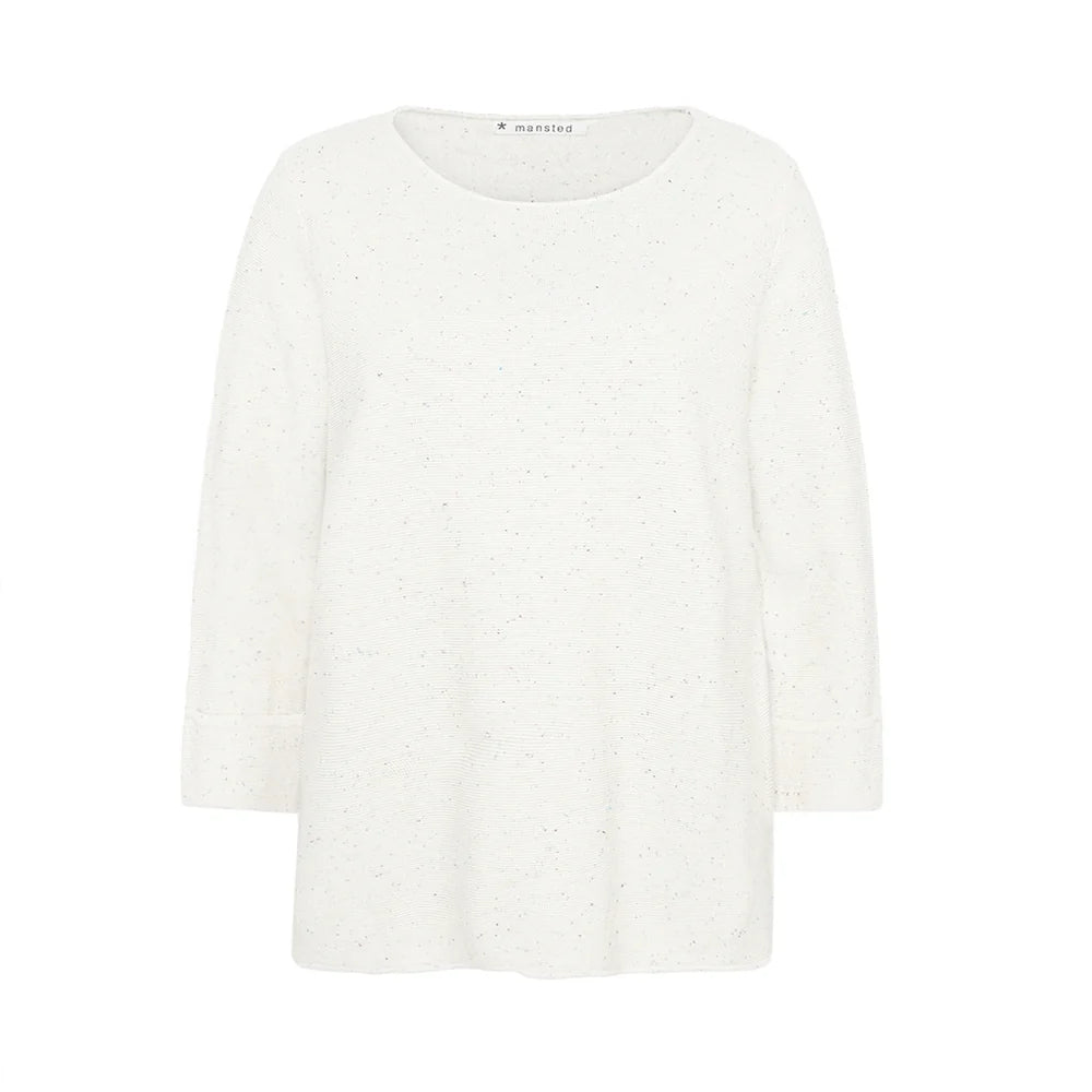 MORIKO ECO LINKS CREW - OFF WHITE