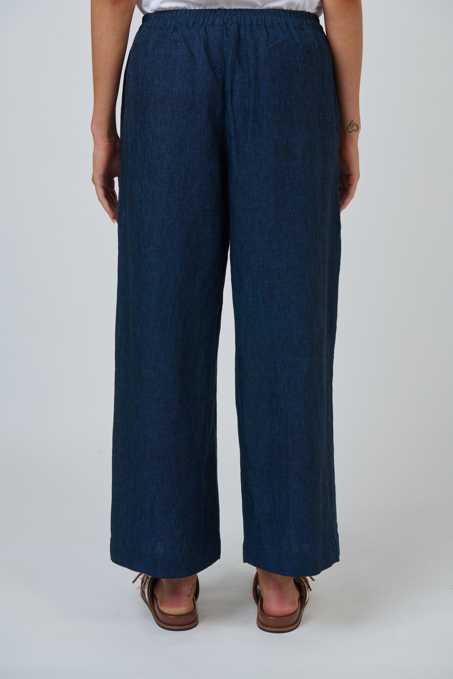 LINEN PANT - BLUE ECLIPSE