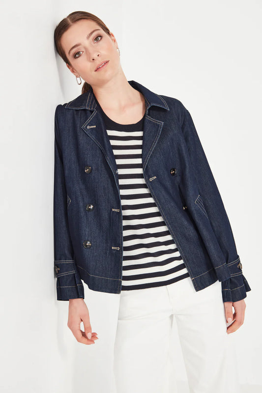 CADE JACKET - DARK DENIM