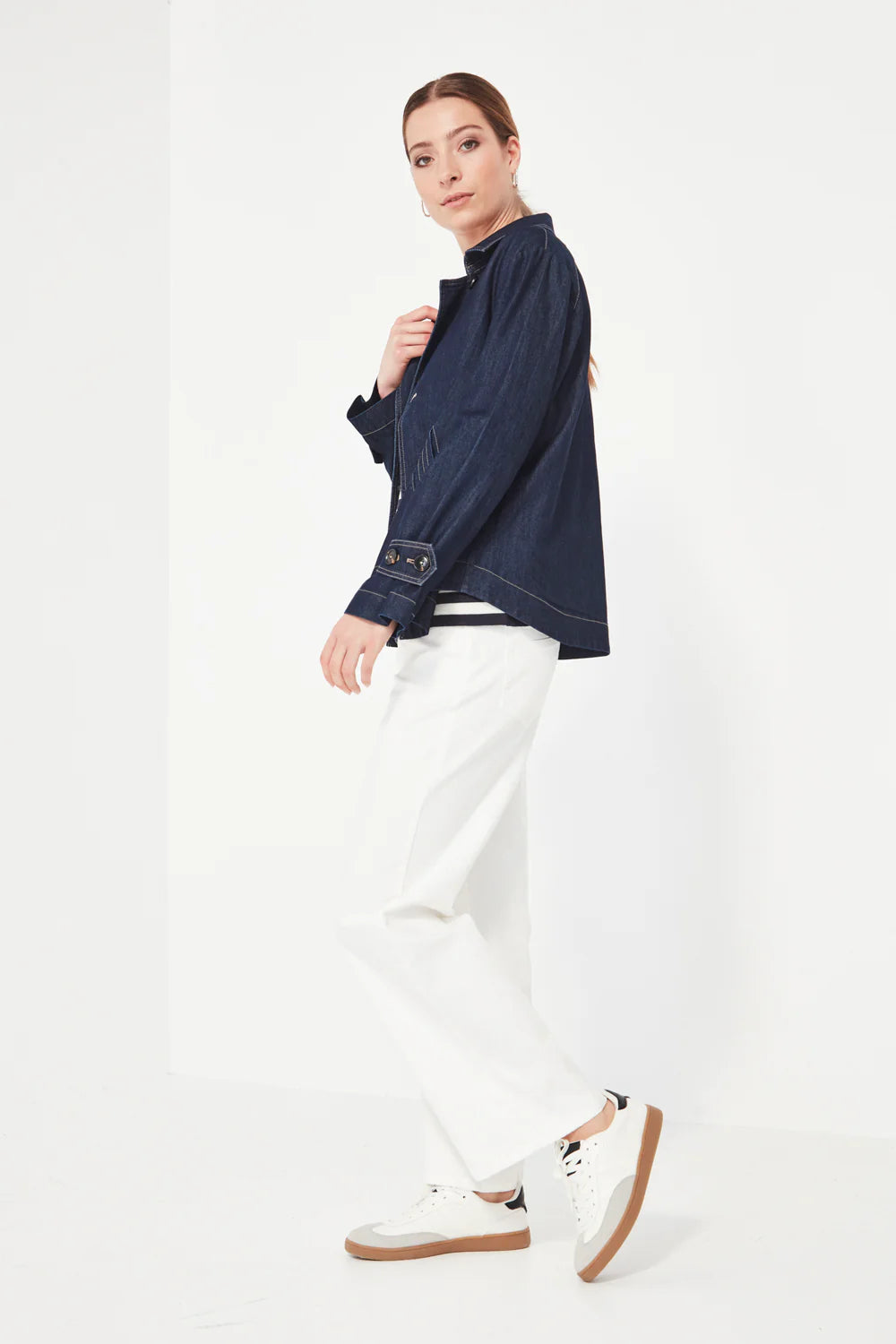 CADE JACKET - DARK DENIM