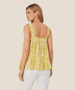 DANAS TOP - OIL YELLOW