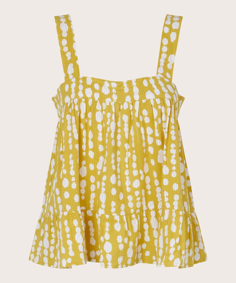 DANAS TOP - OIL YELLOW