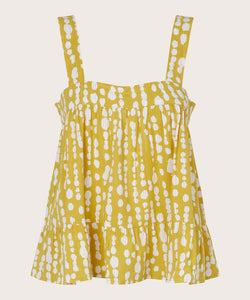 DANAS TOP - OIL YELLOW