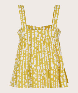 DANAS TOP - OIL YELLOW