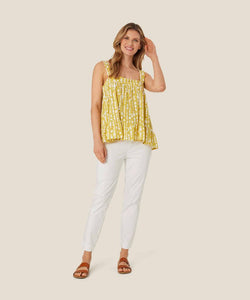 DANAS TOP - OIL YELLOW