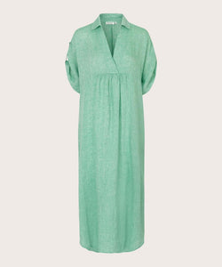 ORSOLA DRESS - GREEN SPRUCE