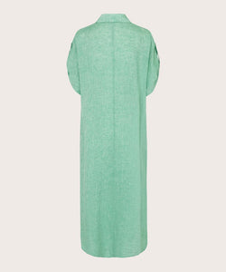 ORSOLA DRESS - GREEN SPRUCE