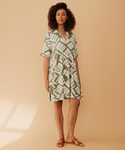 GAIABA TUNIC - DUSKY GREEN