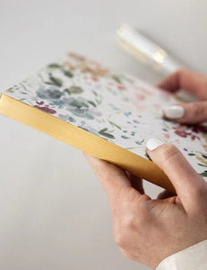 DESKTOP NOTEPAD JOTTER - SPRING BLOSSOMS