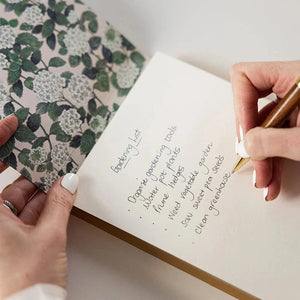 DESKTOP NOTEPAD JOTTER - HYDRANGEA