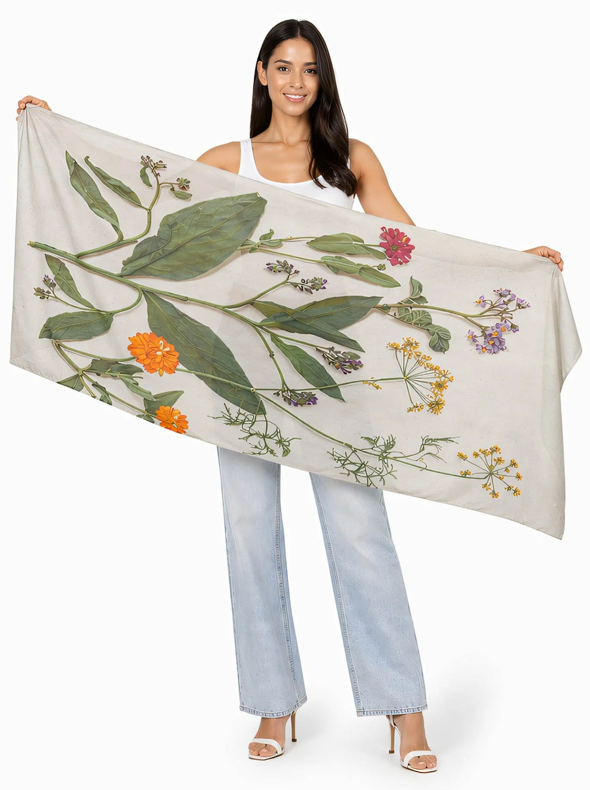 THE ARTIST’S LABEL SCARF - WOOL - SUMMER MEDLEY