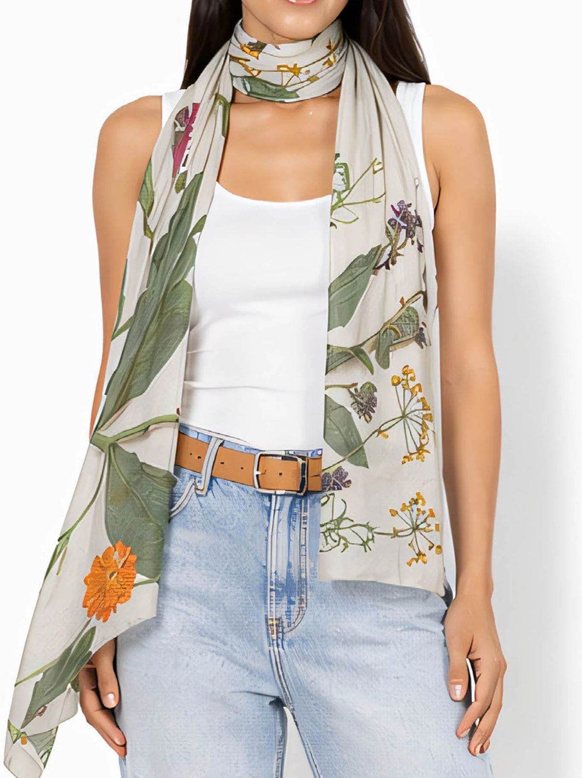 THE ARTIST’S LABEL SCARF - WOOL - SUMMER MEDLEY