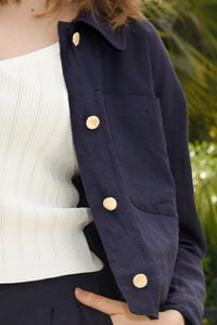 IT’S NOT POCKET SCIENCE JACKET - NAVY