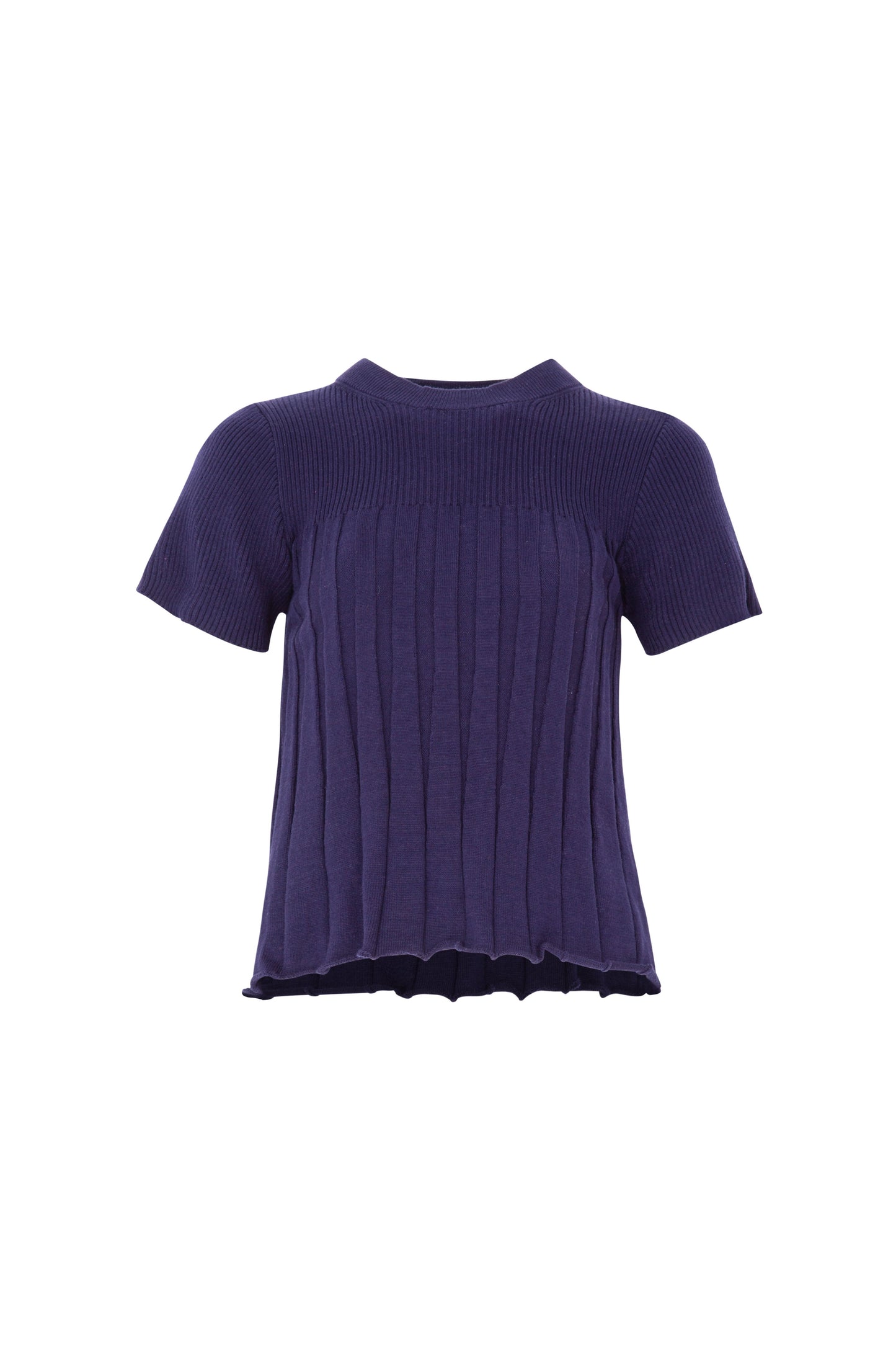 ONE KNIT WONDER TOP - NAVY