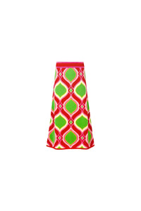 GLOW GETTER SKIRT - PINK & LIME