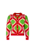 Load image into Gallery viewer, CARDI CANDY CARDIGAN- PINK &amp; LIME