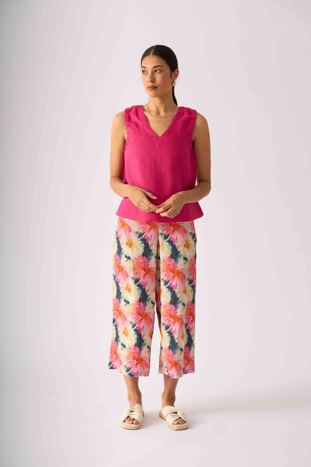 IT’S ONLY NATURAL PANT - FLOWER POWER
