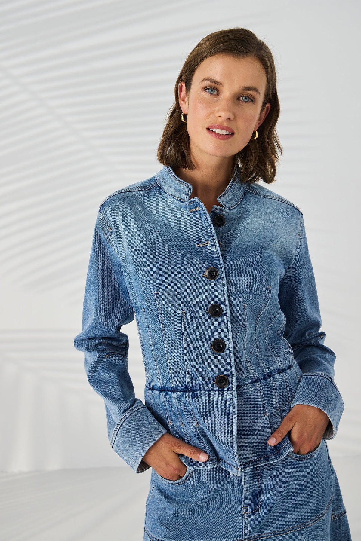 THOMPSON JACKET - AGED INDIGO