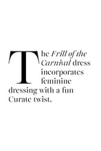 Load image into Gallery viewer, FRILL OF THE CARNIVAL DRESS