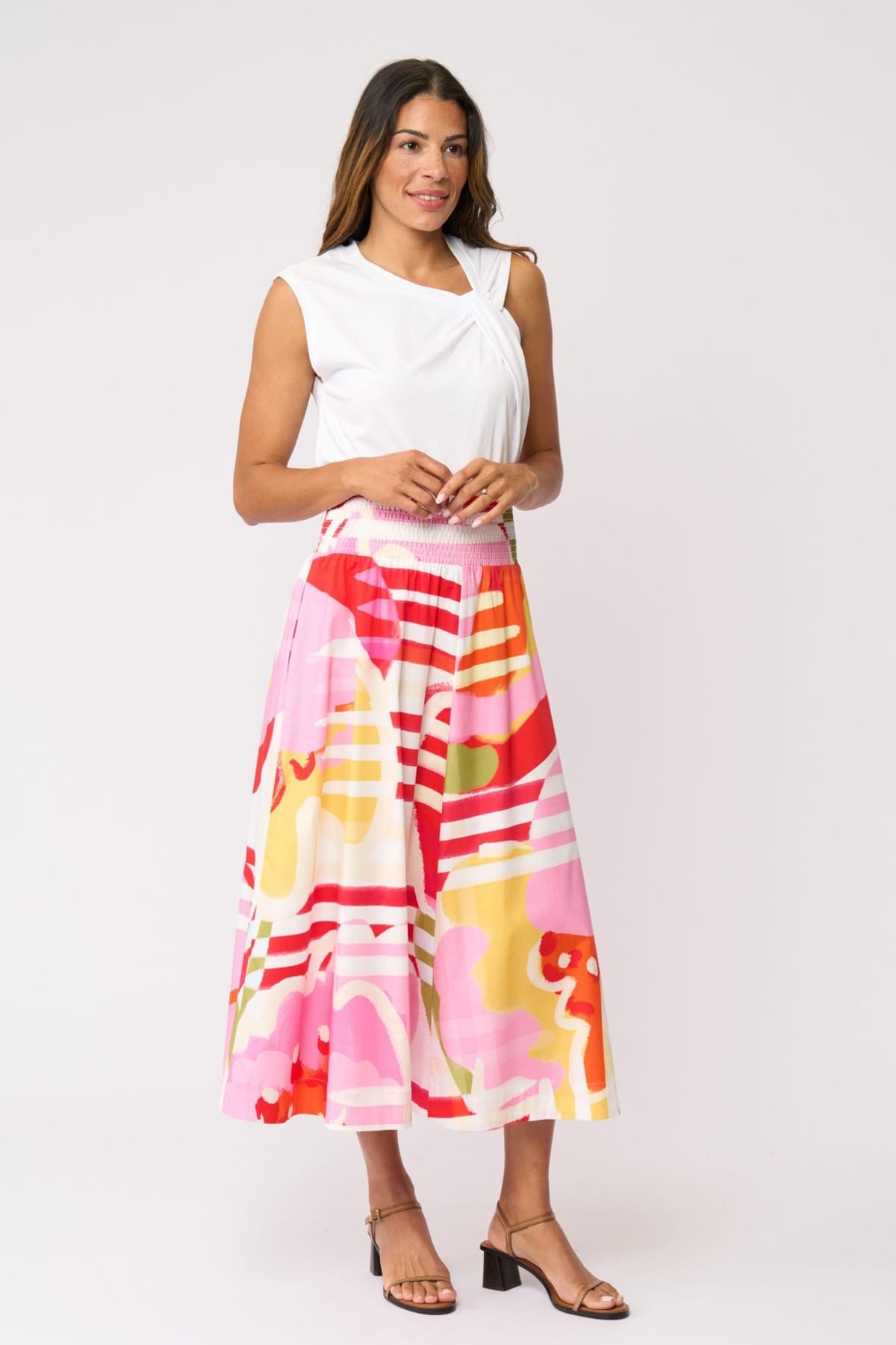 SKIRTED AHEAD SKIRT - PODIUM