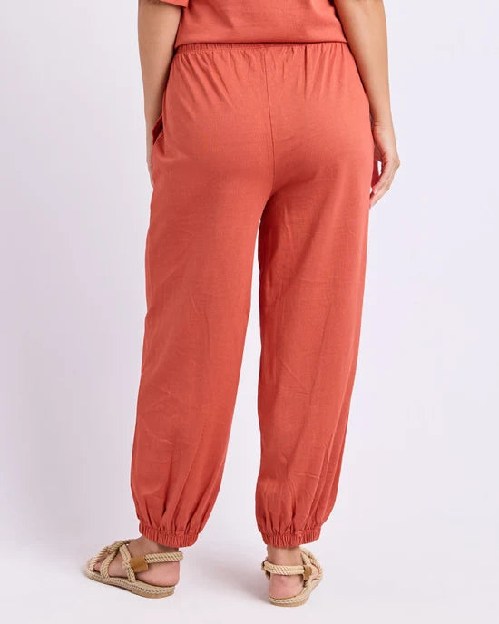 STILLWATER JERSEY PANT - RUST