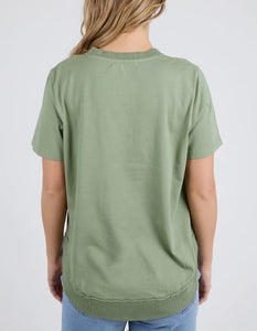 HUNTLEIGH OVERSIZED TEE -  CAYENNE