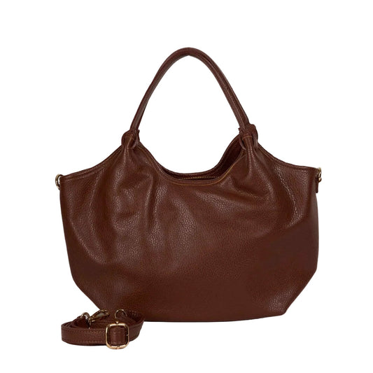 HECTOR CAMEL HANDBAG - PETITE