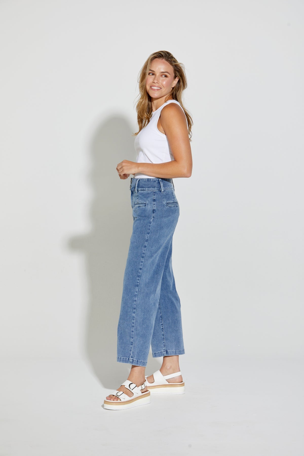 CHRISTOW STRAIGHT LEG JEAN - DENIM