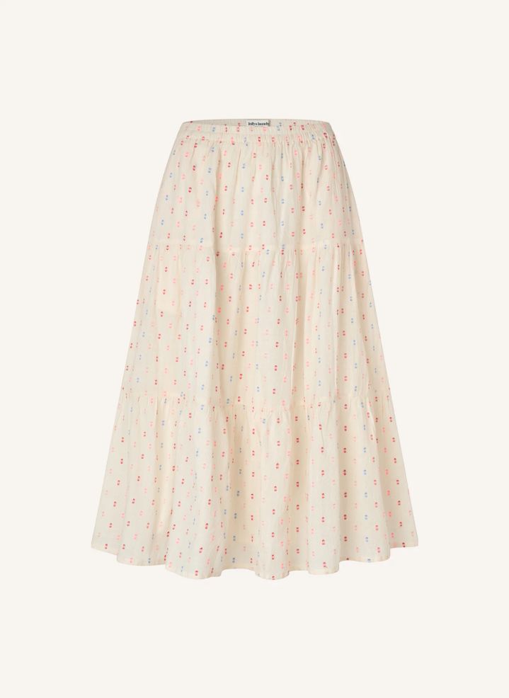 MORNING MIDI SKIRT - CRÈME