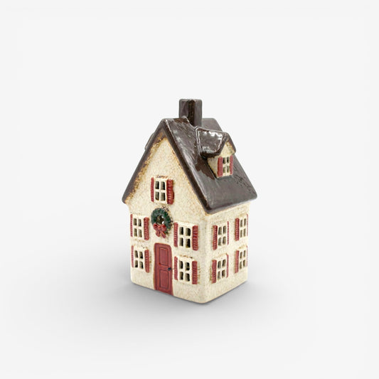 NORGARD TALL VILLA WITH BOW WREATH
