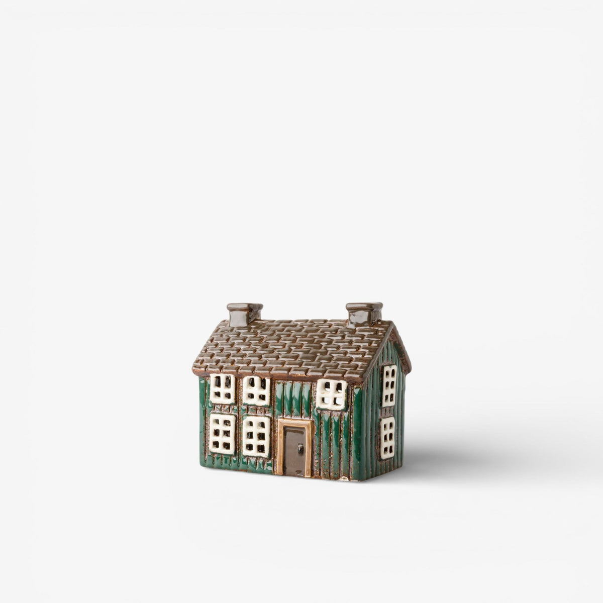 NORGARD TORP GREEN COTTAGE TEALIGHT
