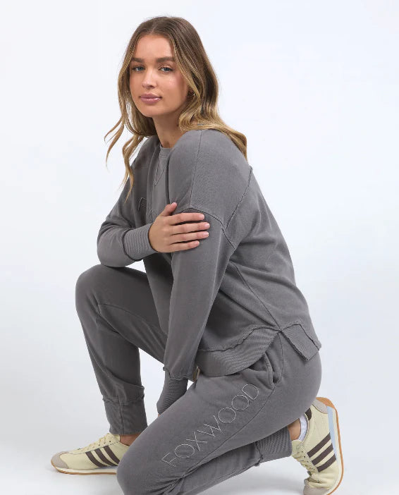 SIMPLIFIED TRACK PANT - IRON