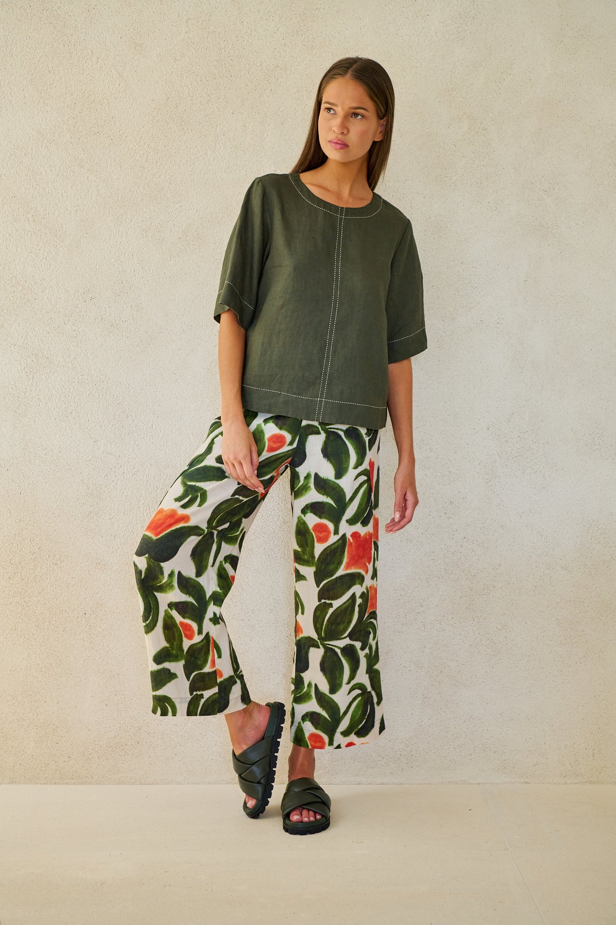 LINEN PANTS - TUILERIES