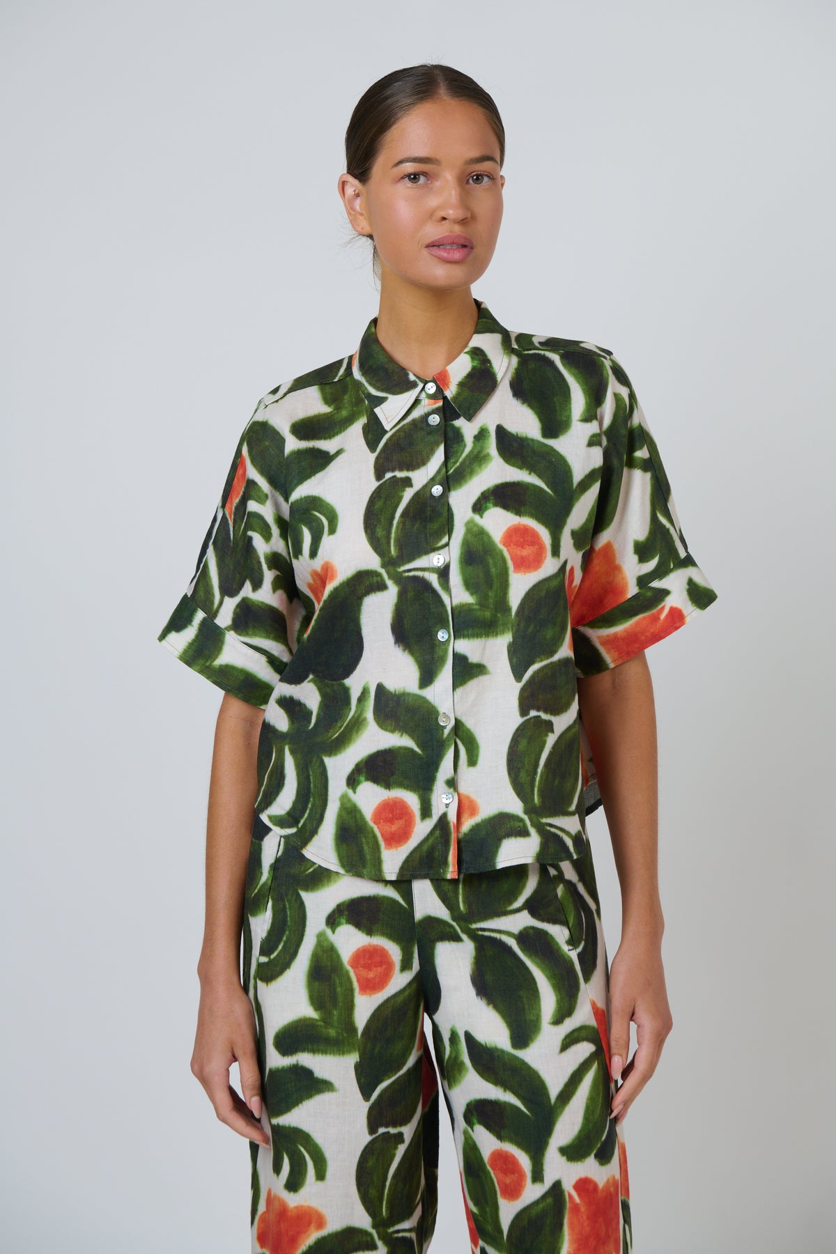 LINEN TOP - TUILERIES
