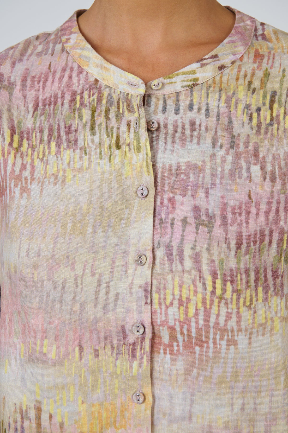 LINEN TOP - JARDIN