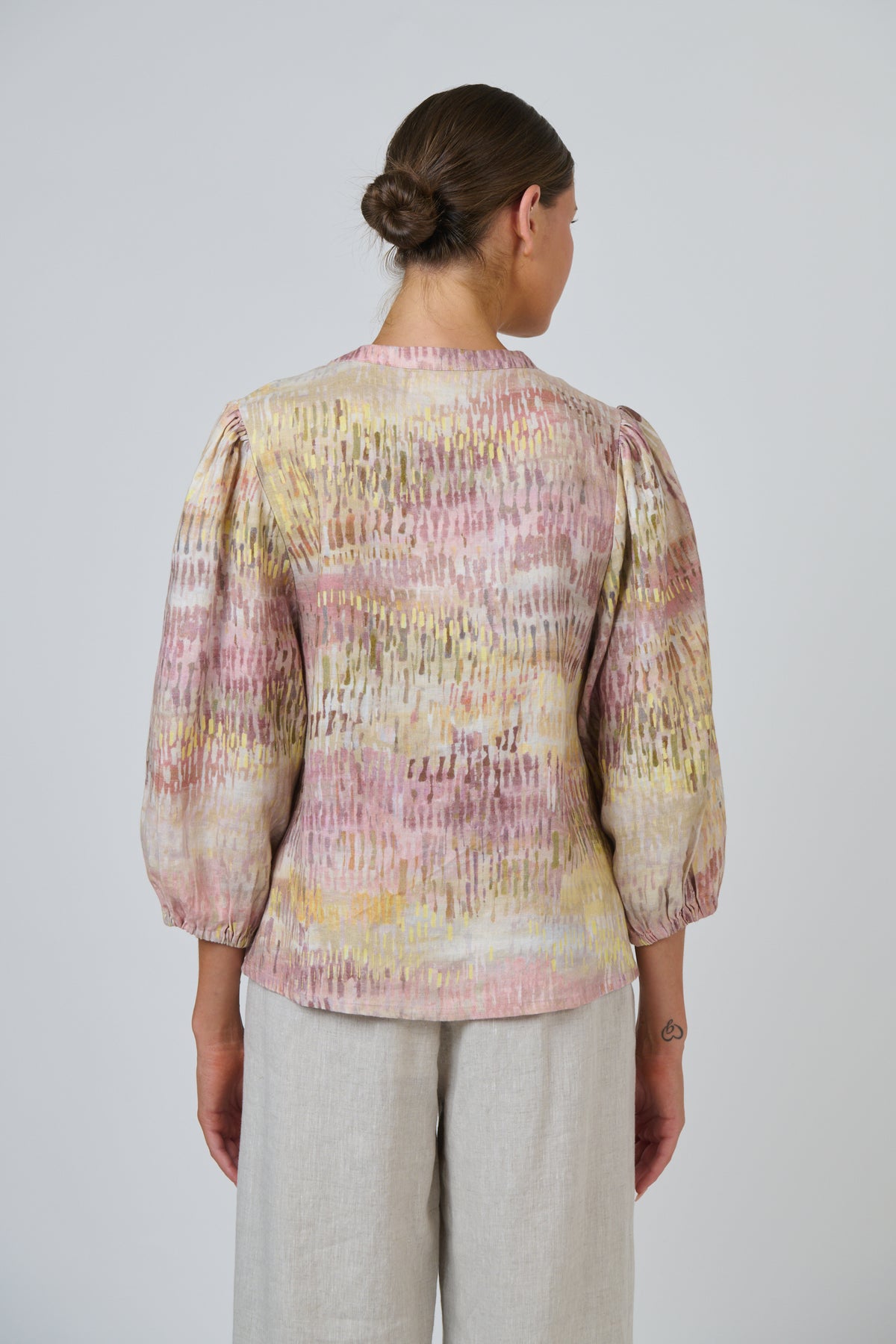 LINEN TOP - JARDIN