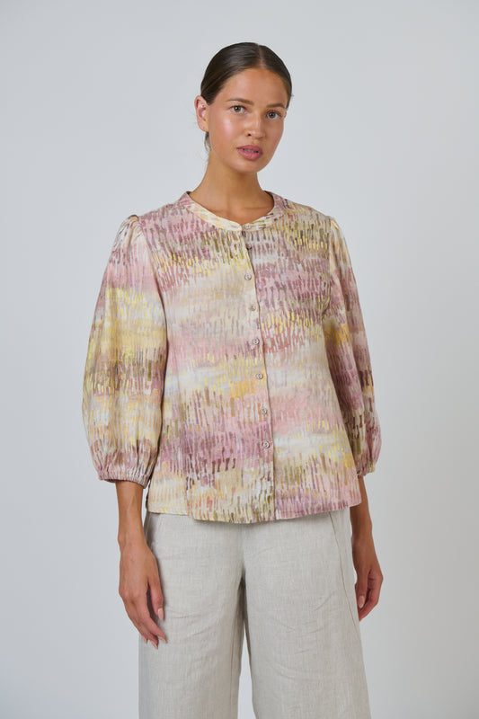 LINEN TOP - JARDIN