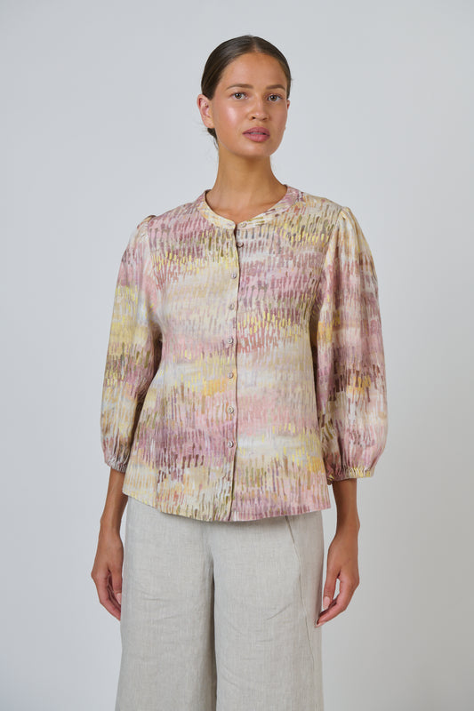LINEN TOP - JARDIN