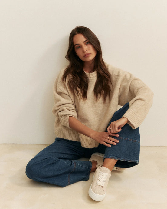 HUNTER SNEAKER - VANILLA