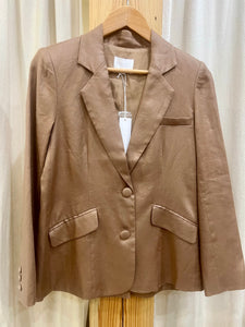 MARIAS TAILORED JACKET - MOCHA