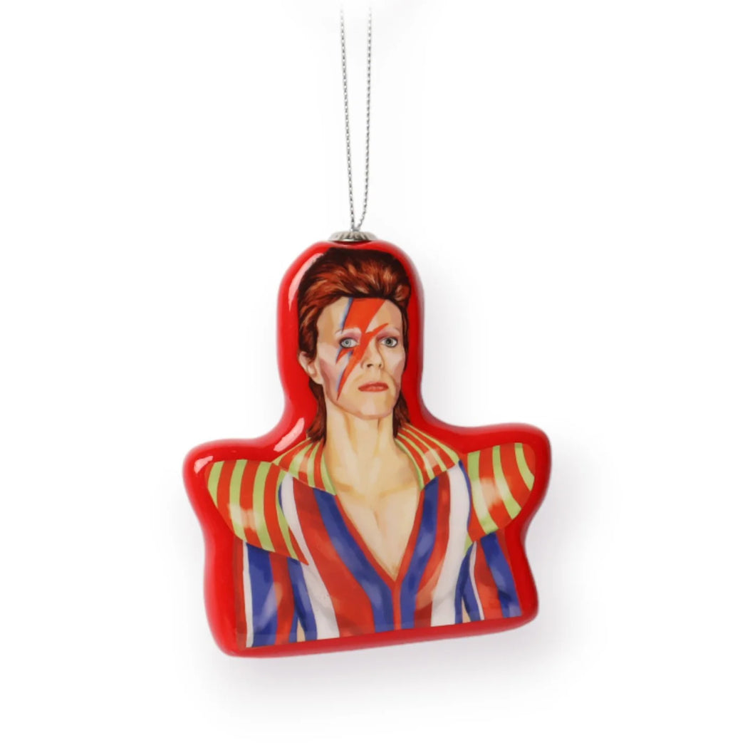 DAVID BOWIE CHRISTMAS ORNAMENT