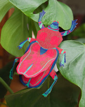 Load image into Gallery viewer, SCARAB BEETLE GREETING CARD