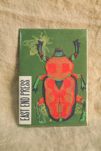 Load image into Gallery viewer, SCARAB BEETLE GREETING CARD