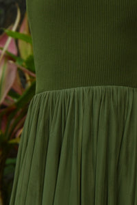 EN POINTE DRESS - OLIVE