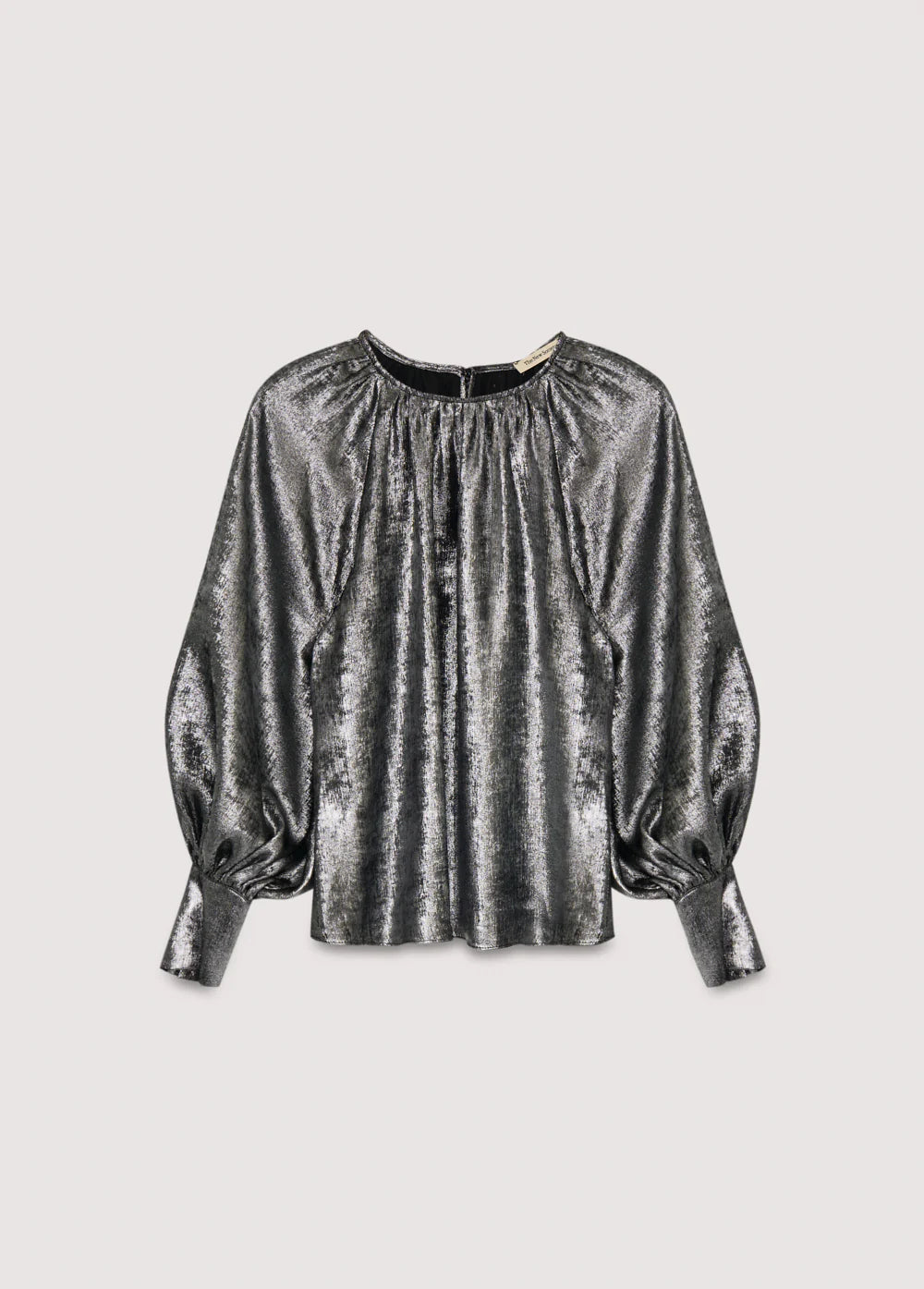 UXIA WOMAN BLOUSE - SILVER